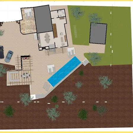 Td Casa Lulu Panoramic Pool Over Medscrub Σπίτι διακοπών *